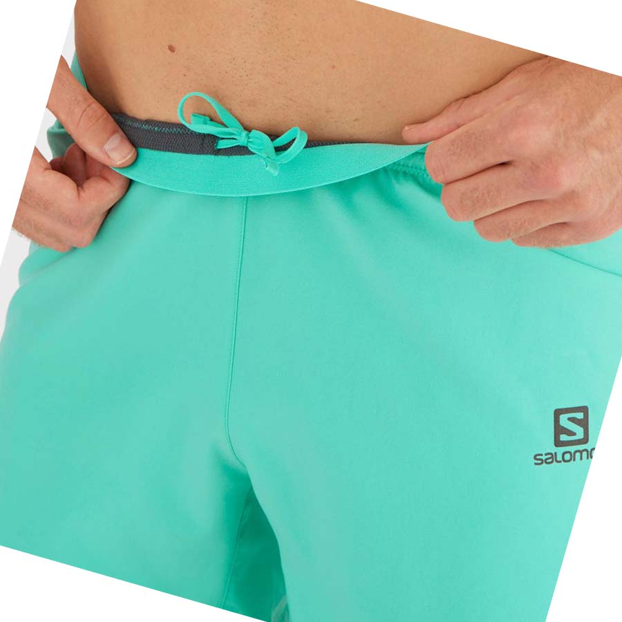 Bermudas Salomon CROSS 5'' Hombre Verde Menta | MX 3168XYU